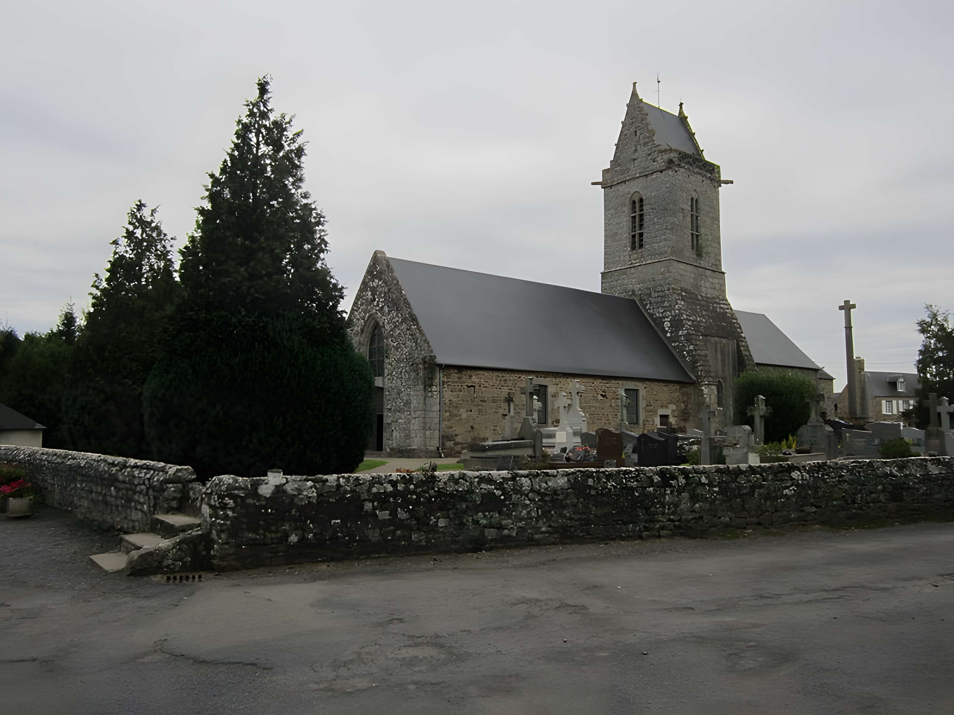 Église Saint-Aubin de Saint-Aubin-des-Préaux 