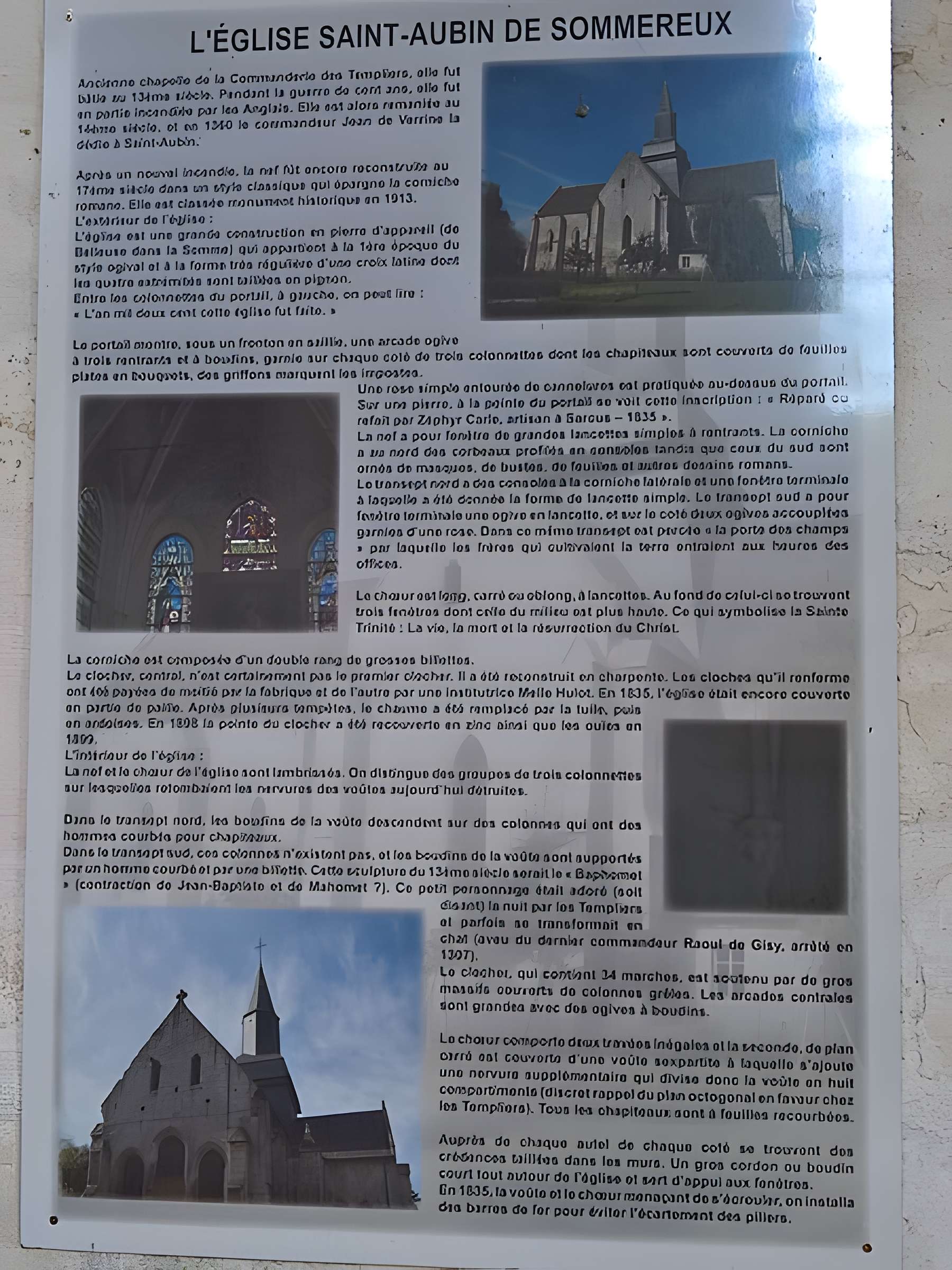 Église Saint-Aubin de Sommereux