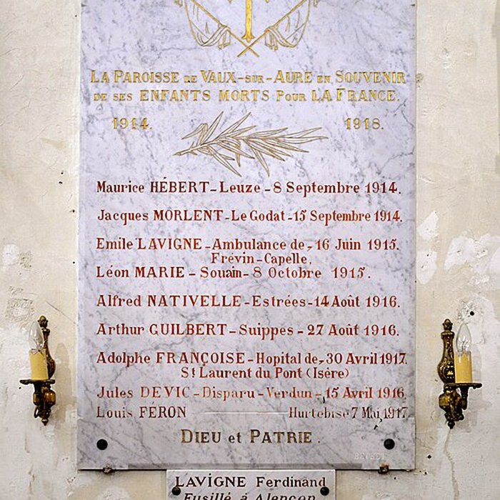 Photo de Église Saint-Aubin de Vaux-sur-Aure