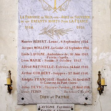 Église Saint-Aubin de Vaux-sur-Aure