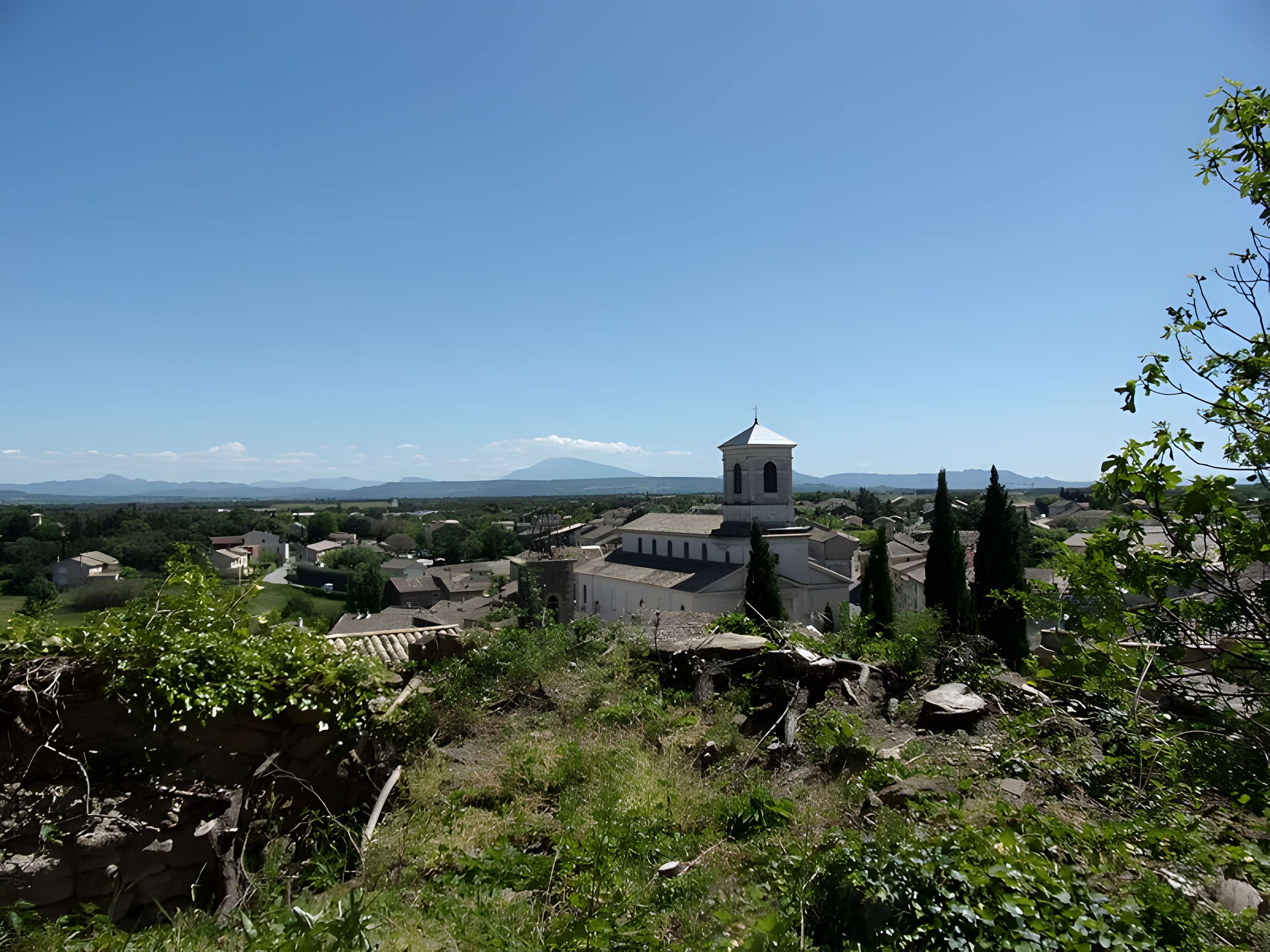 Église Saint-Bach de Suze-la-Rousse