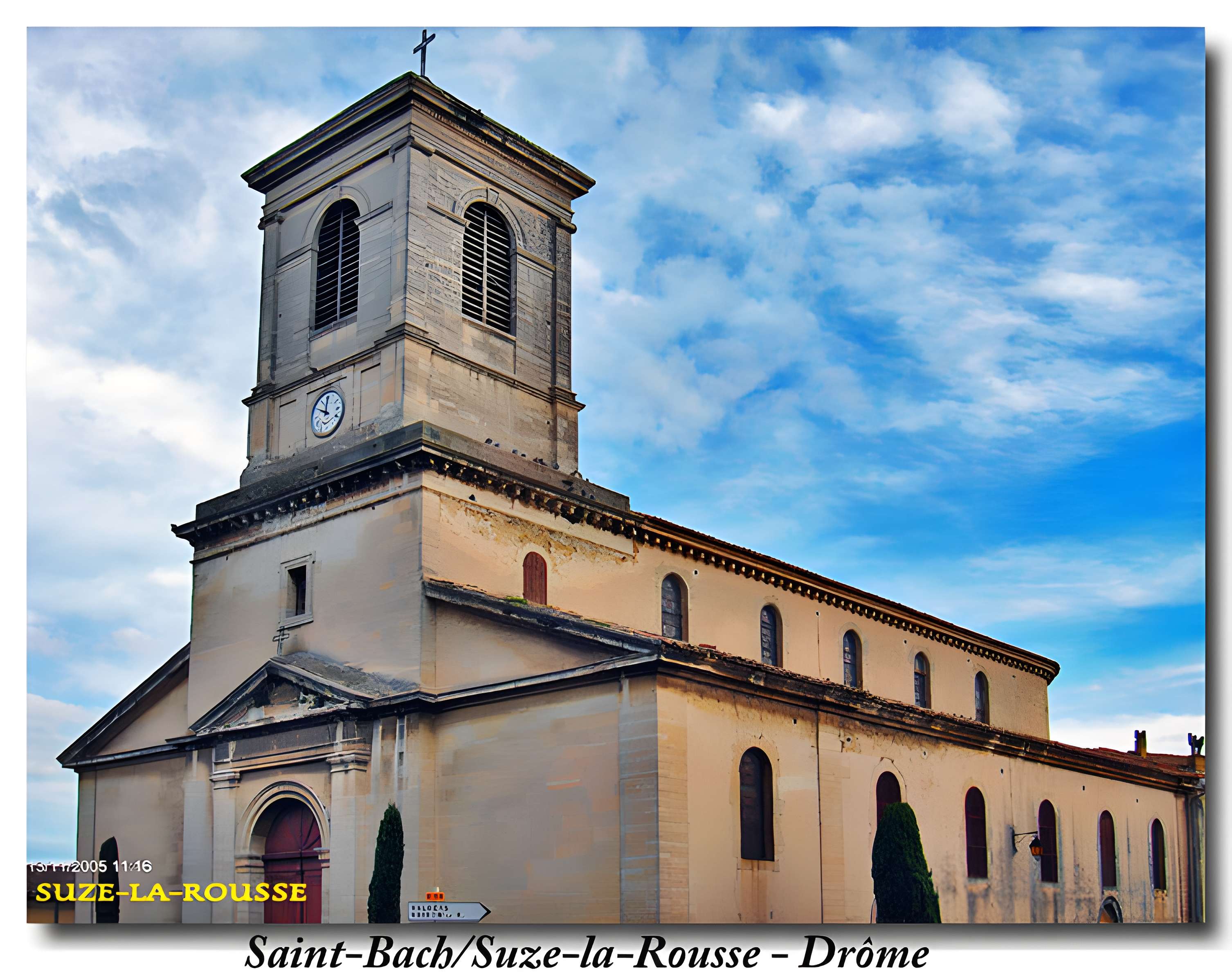 Église Saint-Bach de Suze-la-Rousse
