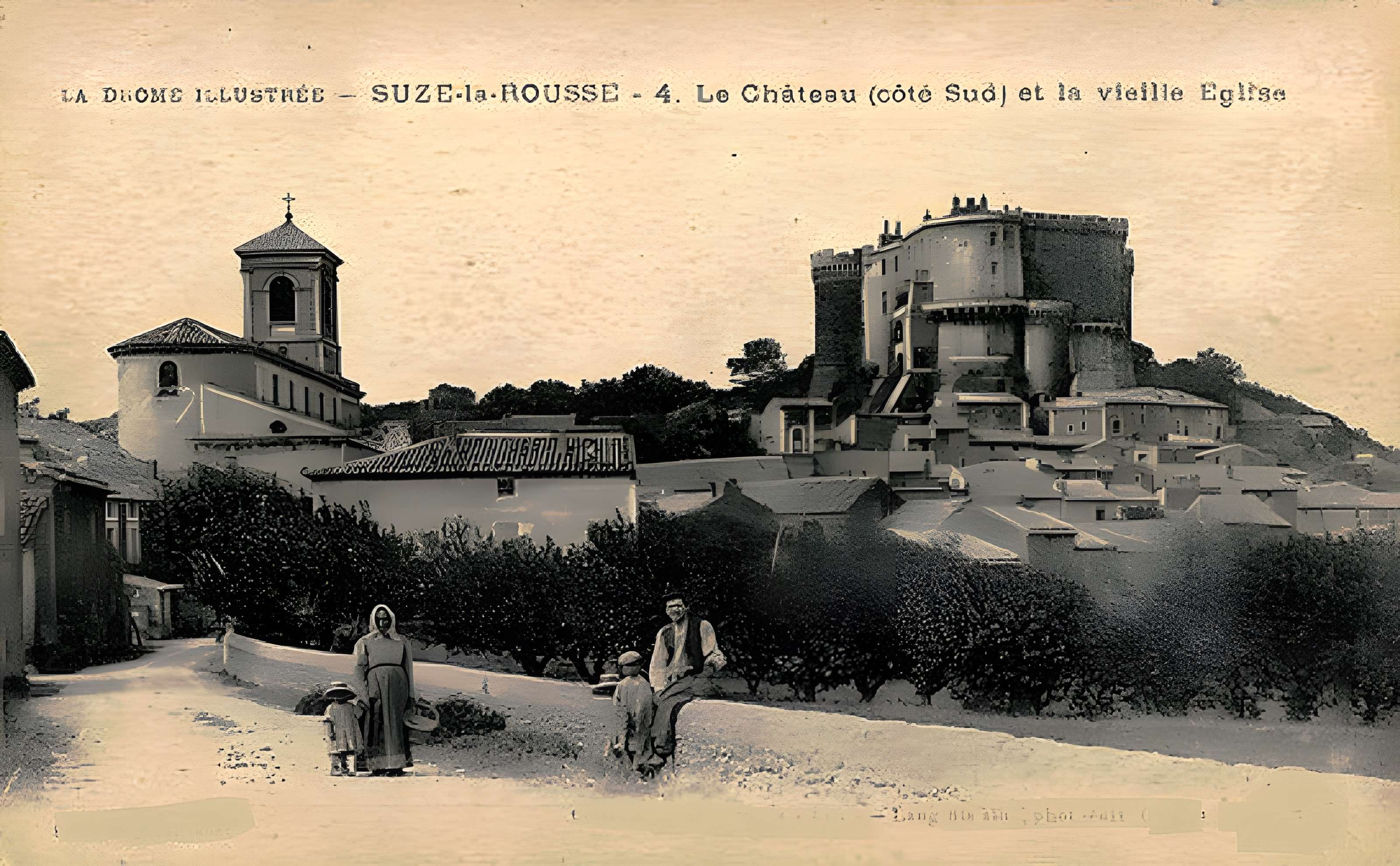 Église Saint-Bach de Suze-la-Rousse