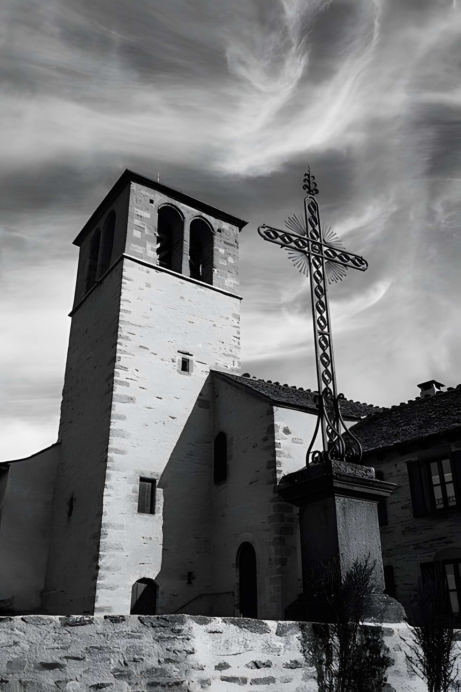 Église Saint-Blaise de Chasseradès 