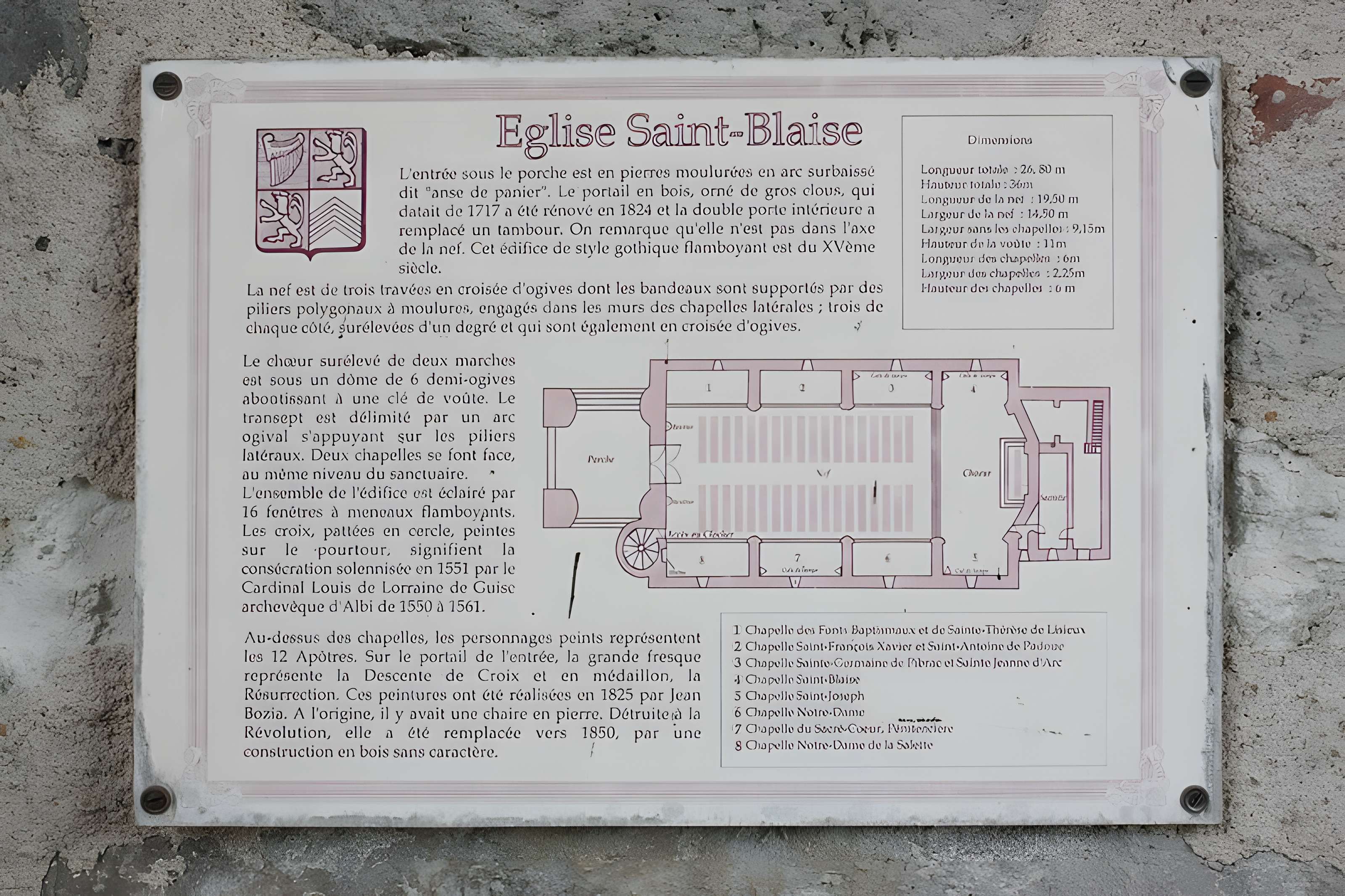 Église Saint-Blaise de Labastide-de-Lévis