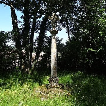 Église Saint-Blaise et croix de Castéra-Verduzan