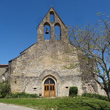 Église Saint-Blaise et croix de Castéra-Verduzan