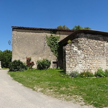 Église Saint-Blaise et croix de Castéra-Verduzan