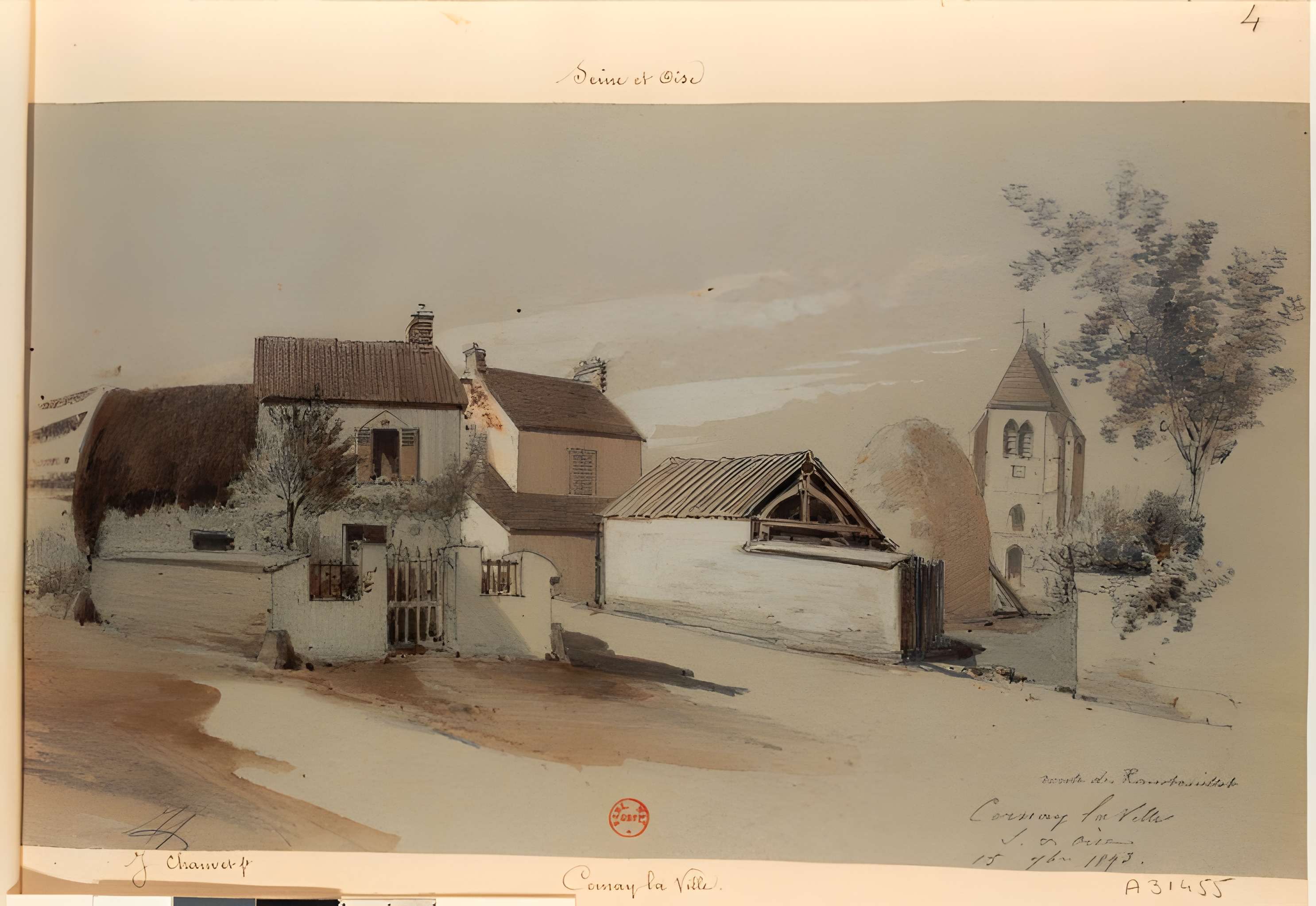 Église Saint-Brice de Cernay-la-Ville