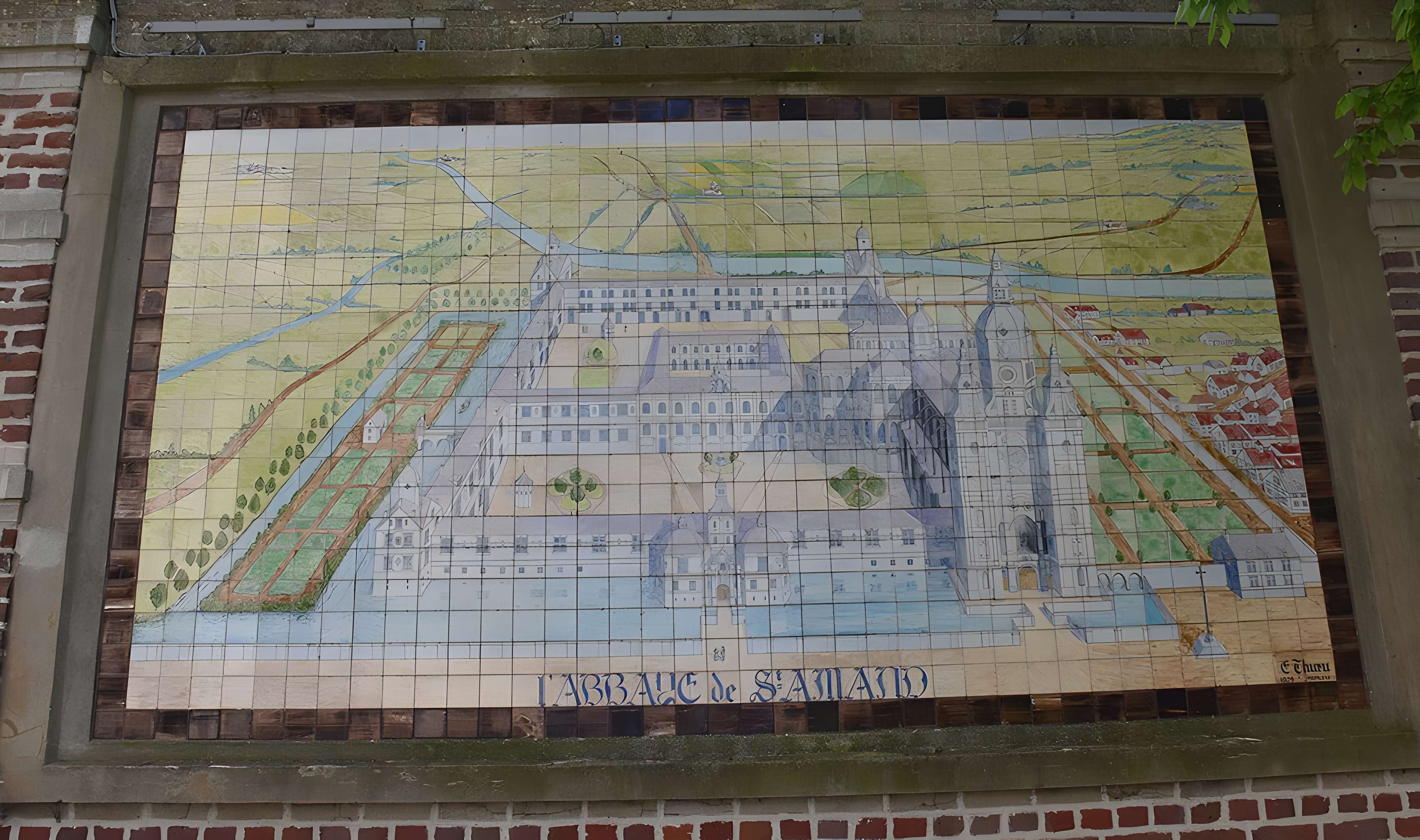 Abbaye de Saint-Amand dans le Nord