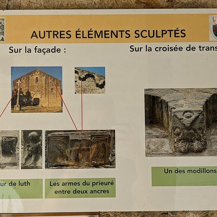 Photo de Eglise priorale ruines de lancienne