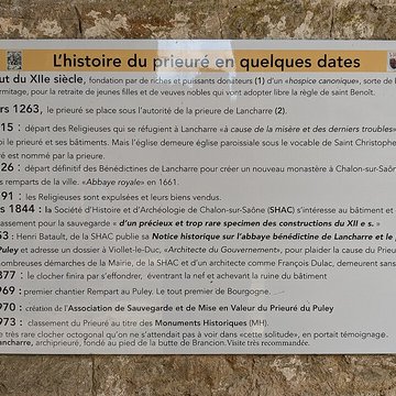 Eglise priorale ruines de lancienne