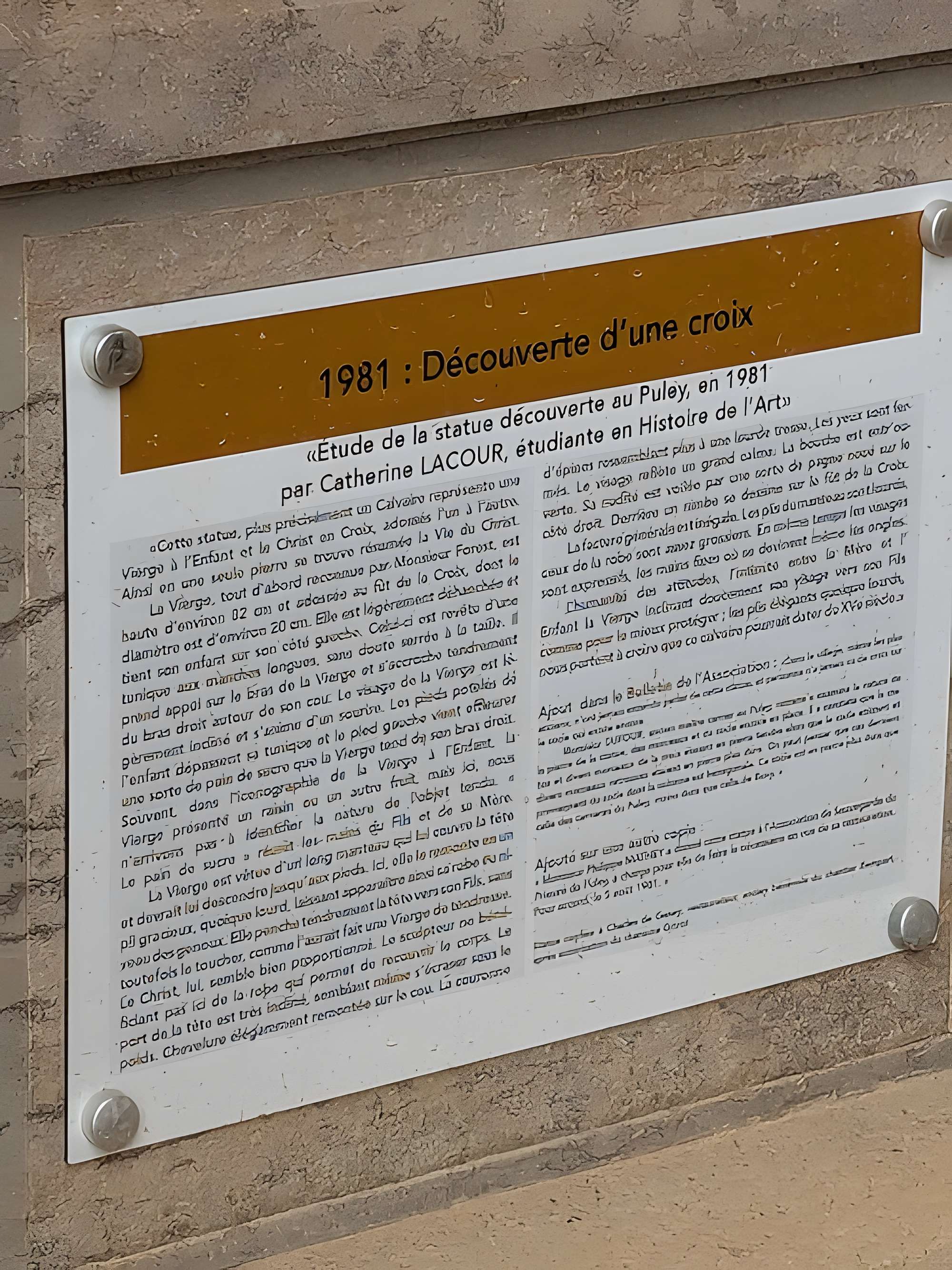 Eglise priorale (ruines de l'ancienne)