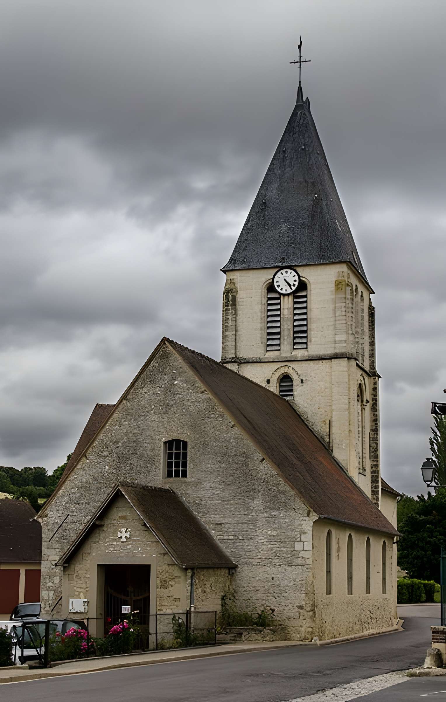 Église Saint-Crépin-et-Saint-Crépinien de Chaussy 