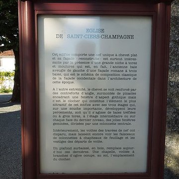 Église Saint-Cyr de Saint-Ciers-Champagne