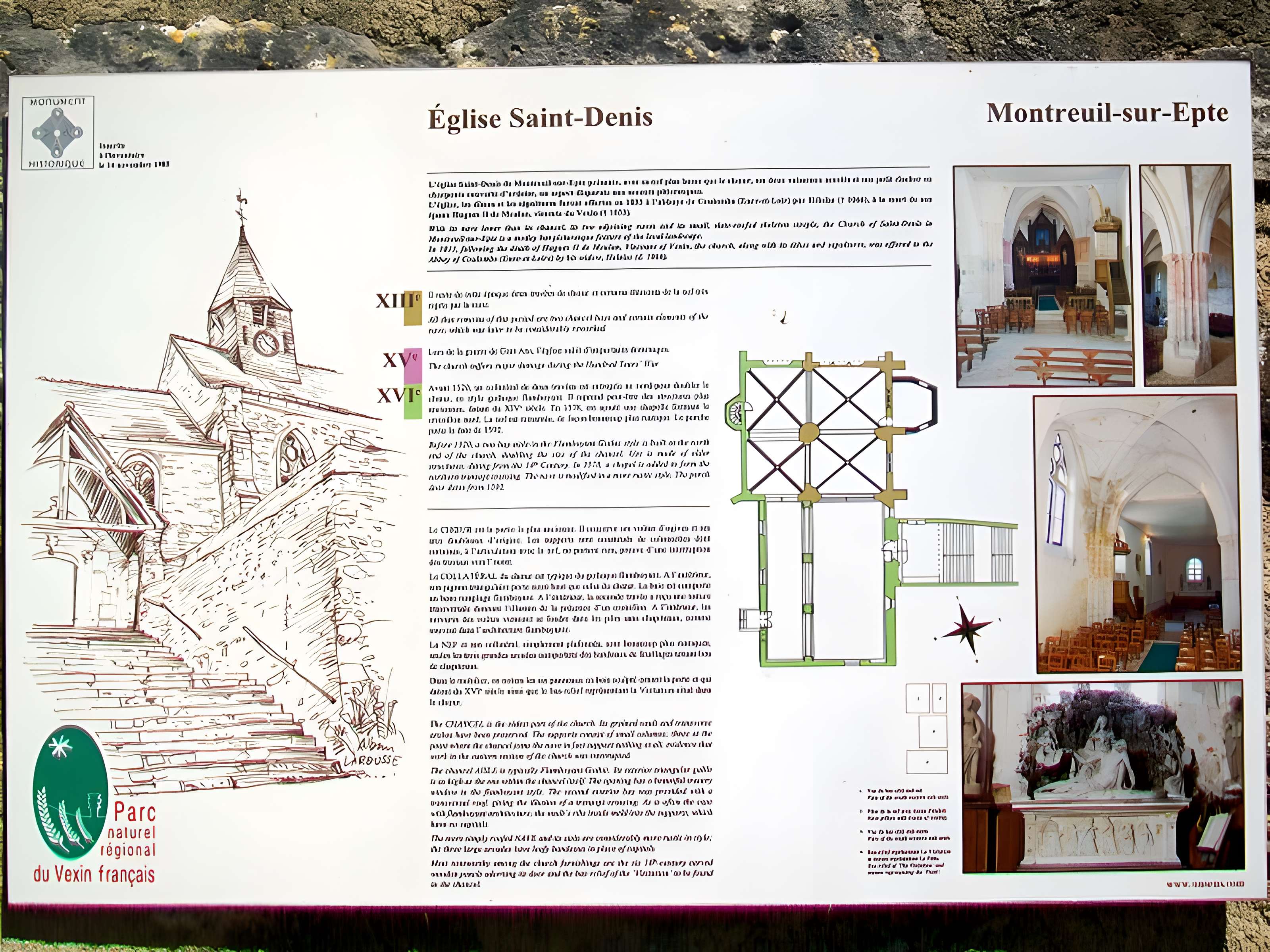 Église Saint-Denis de Montreuil-sur-Epte