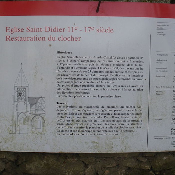 Photo de Église Saint-Didier de Bruyères-le-Châtel
