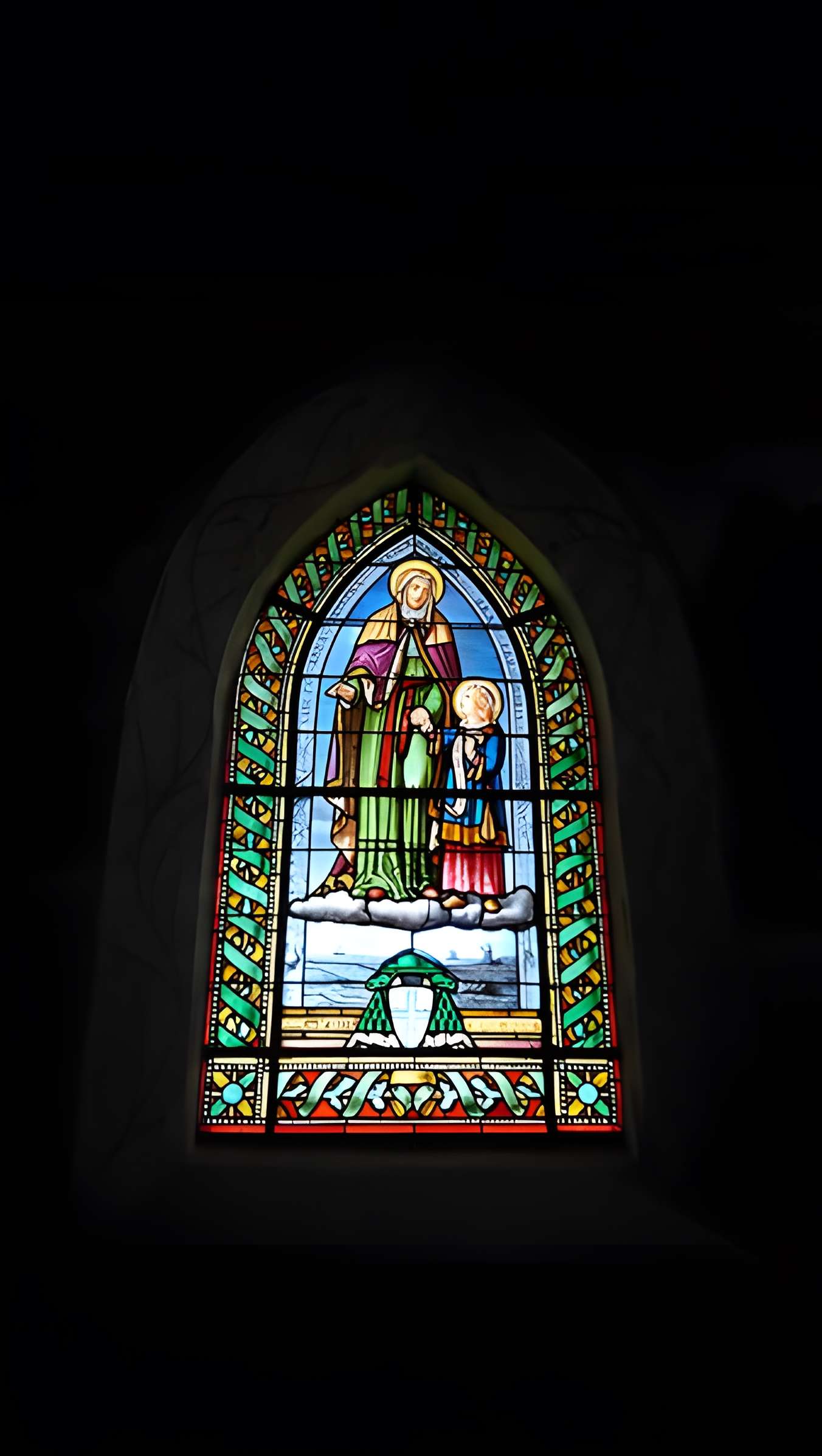 Eglise Saint-Jean-Baptiste, dite aussi Sainte-Anne