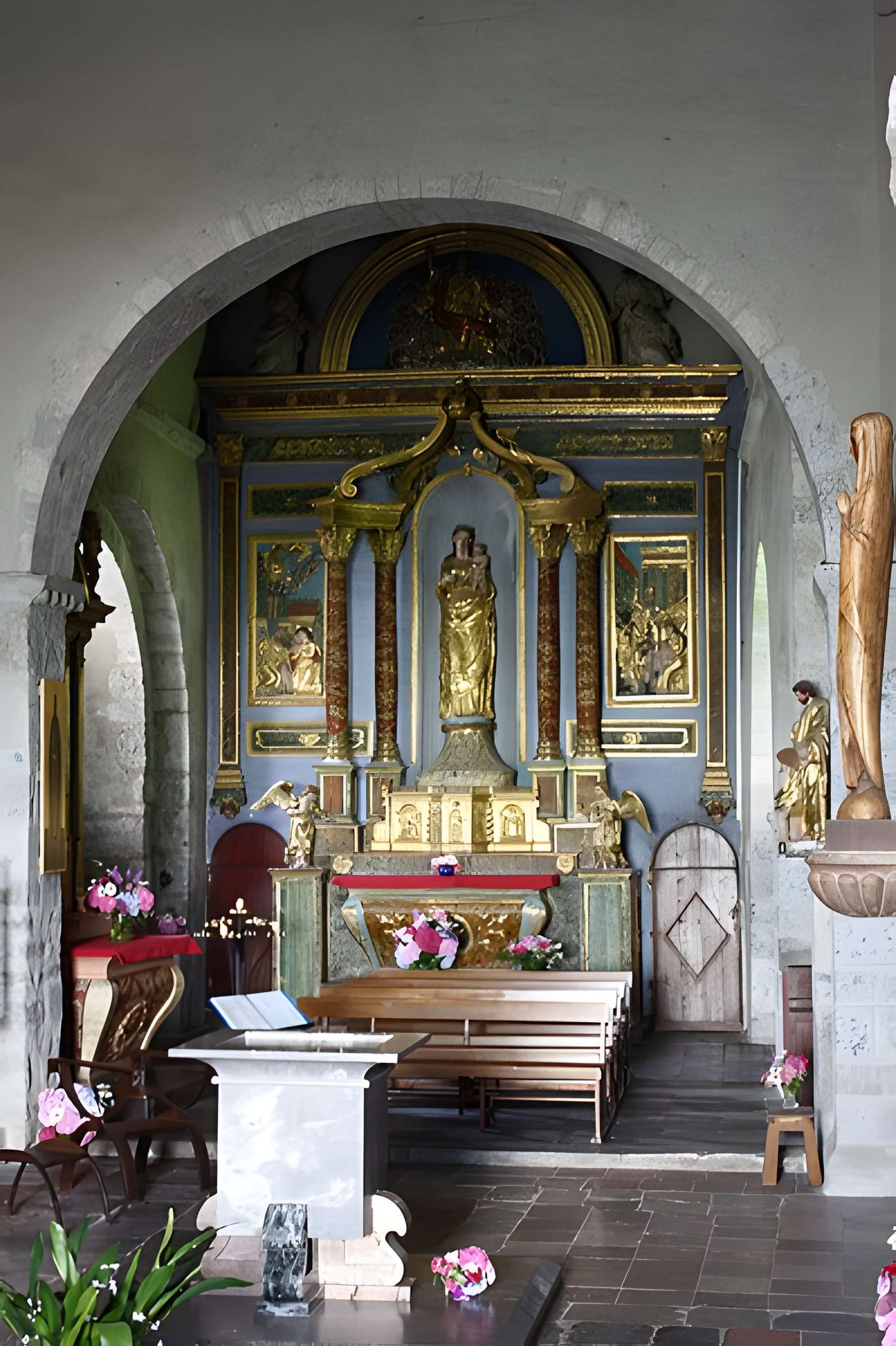 Église Saint-Ebons de Sarrancolin
