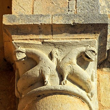 Prieuré ou Abbaye de Trizay en Charente-Maritime