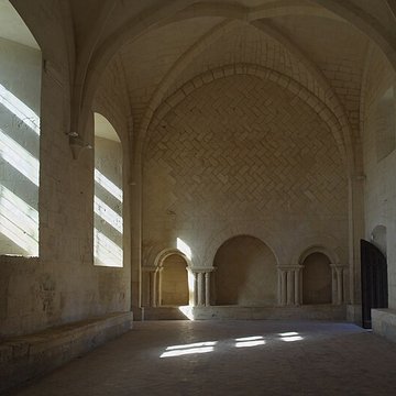 Prieuré ou Abbaye de Trizay en Charente-Maritime