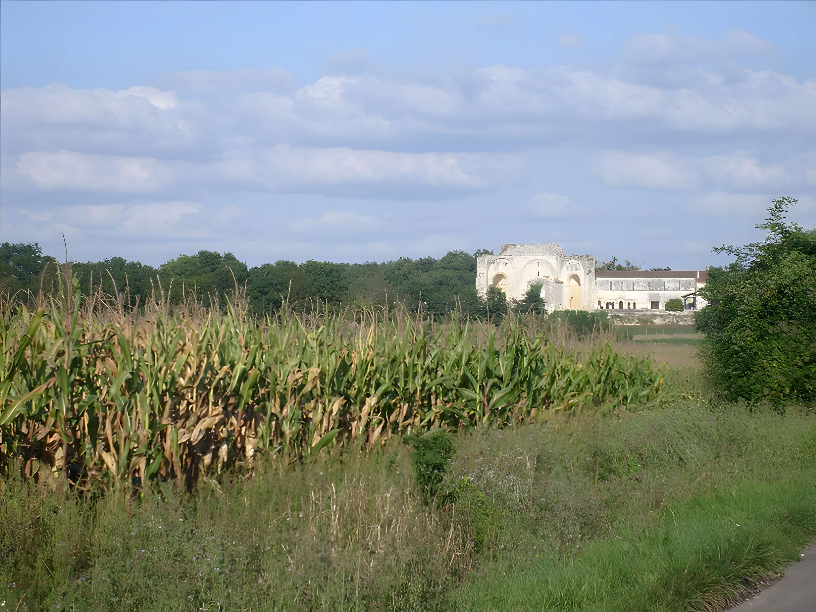 Prieuré ou Abbaye de Trizay en Charente-Maritime