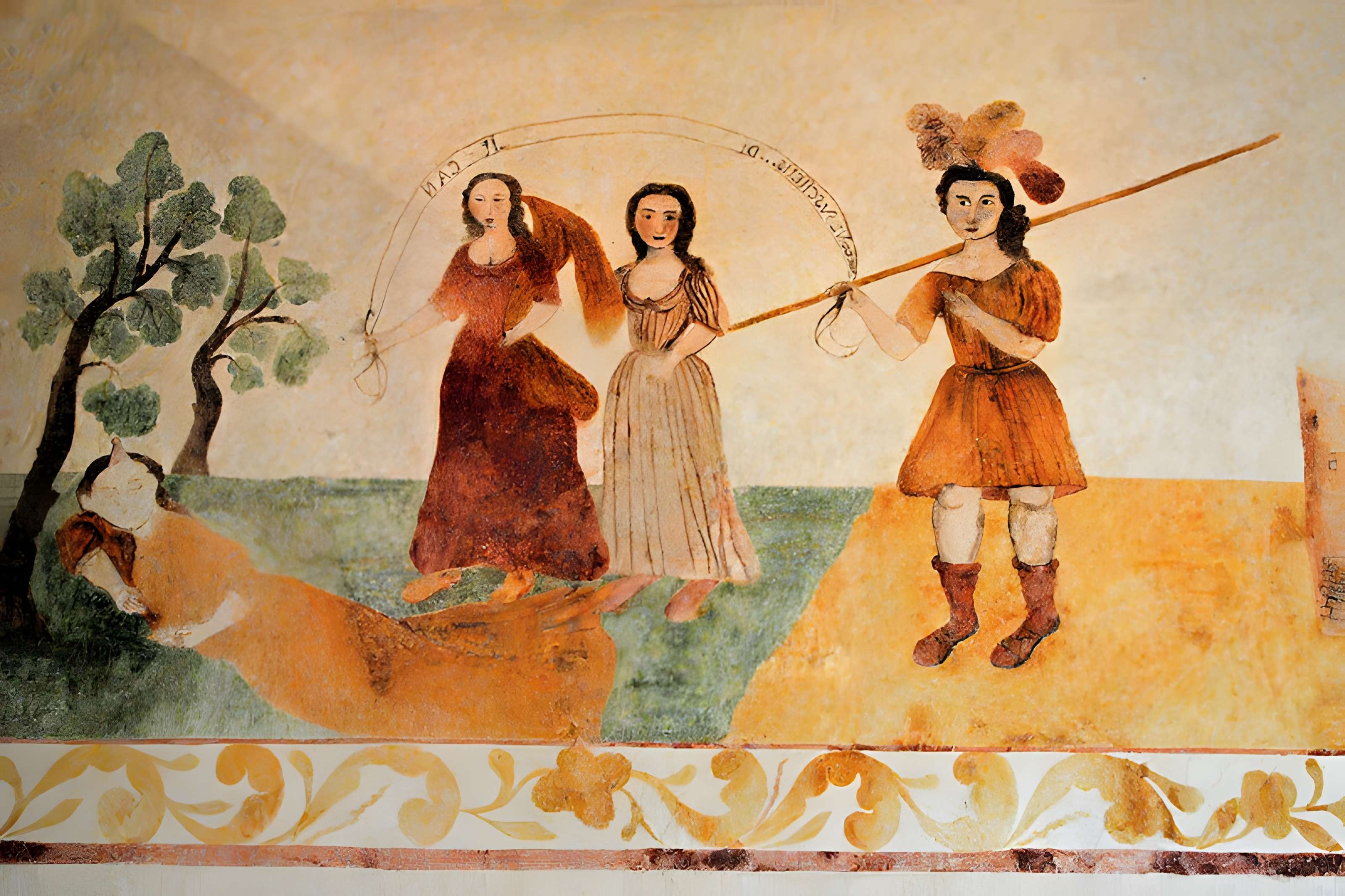 Prieuré ou Abbaye de Trizay en Charente-Maritime