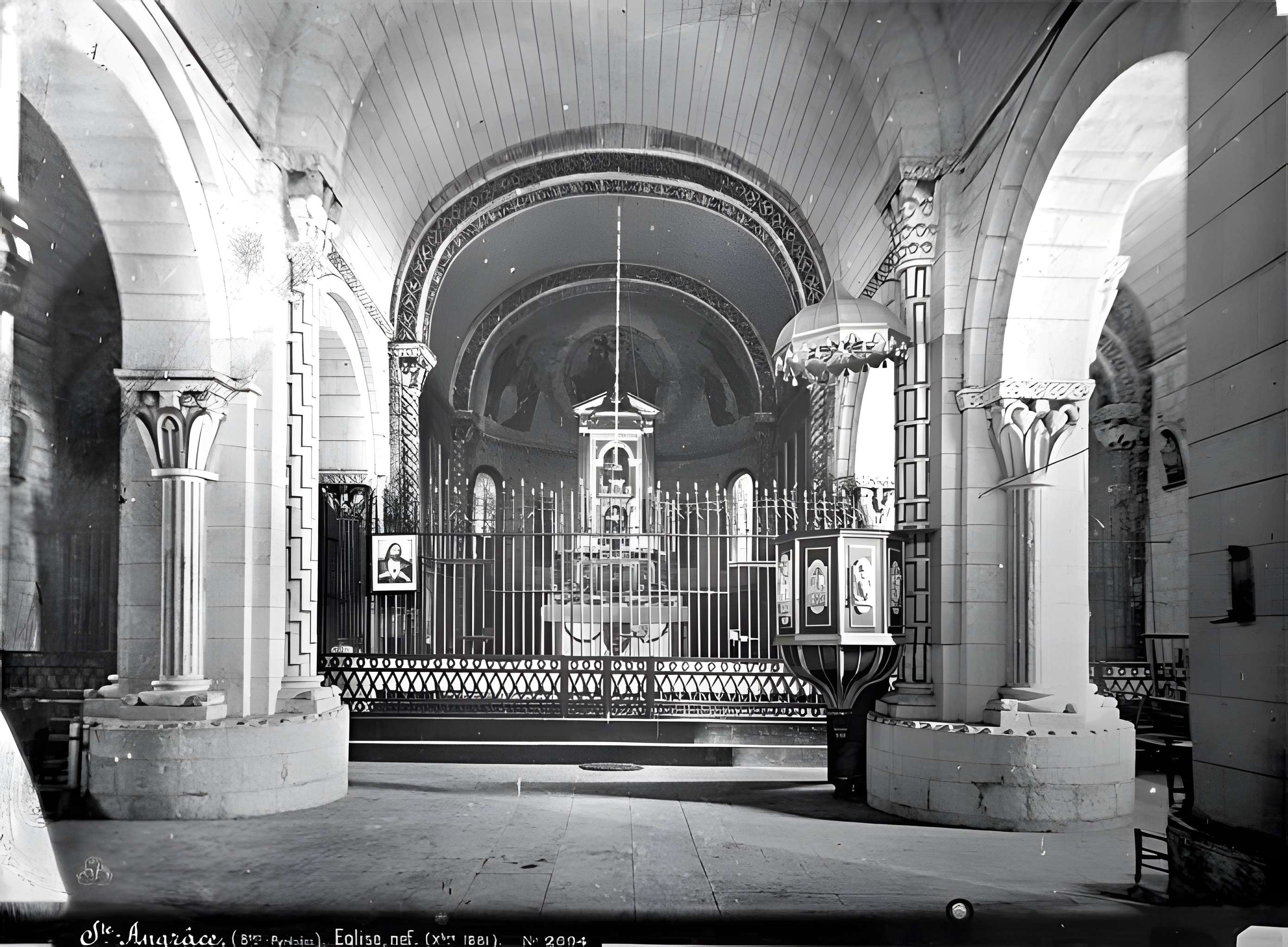 Église Sainte-Engrâce de Sainte-Engrâce