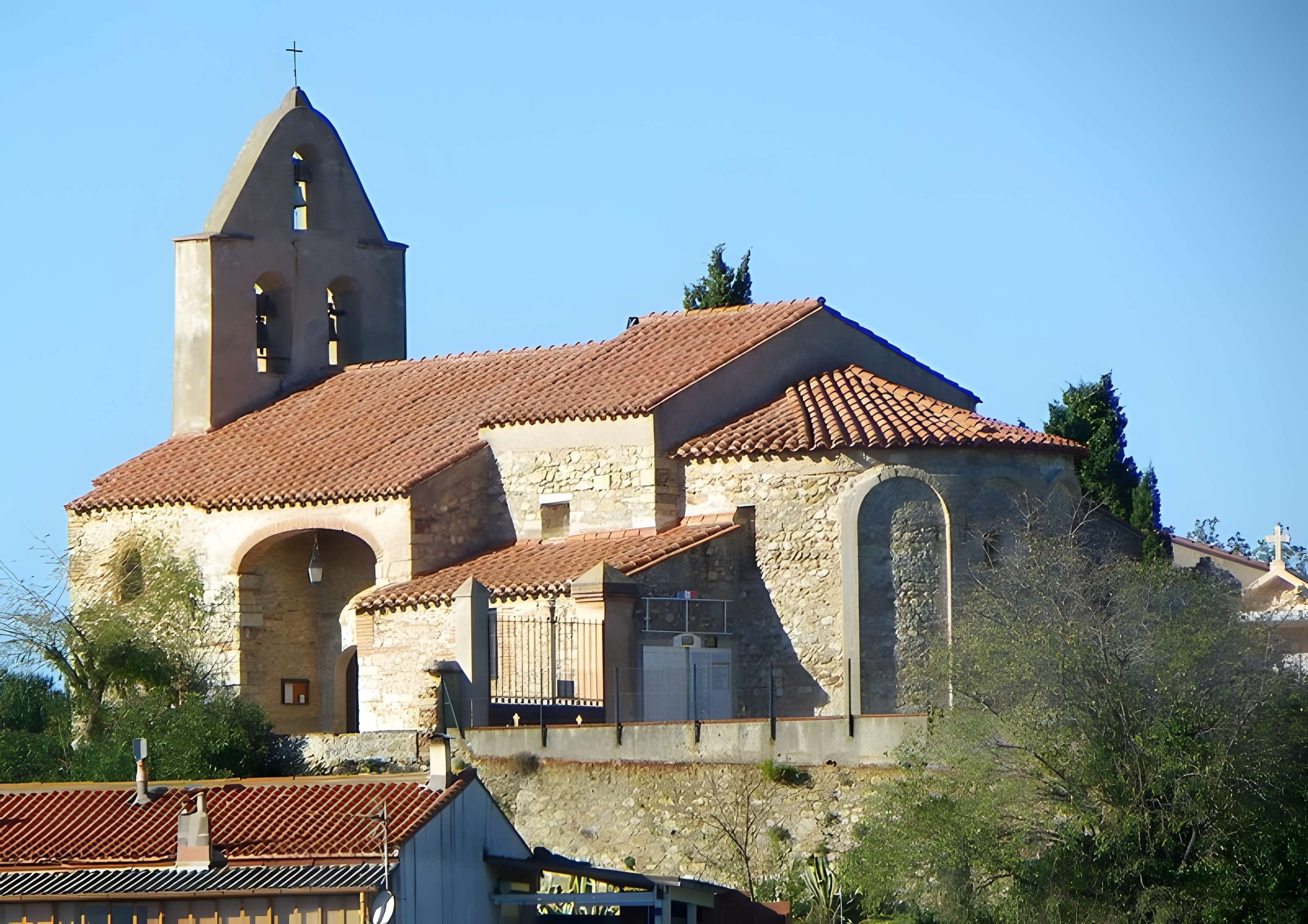 Église Sainte-Eugénie d'Ortaffa 