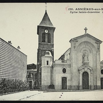 Église Sainte-Geneviève dAsnières-sur-Seine
