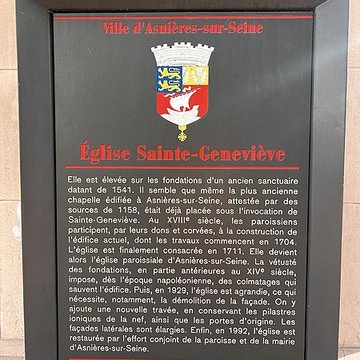 Église Sainte-Geneviève dAsnières-sur-Seine