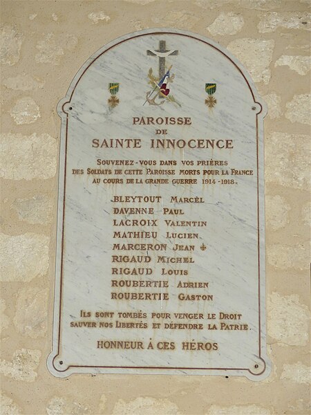 Église Sainte-Innocence de Sainte-Innocence