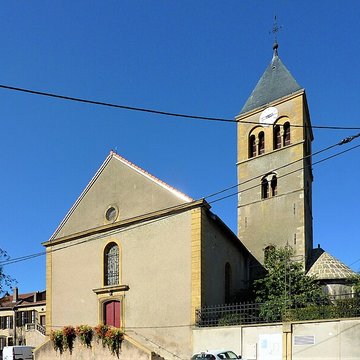 Eglise Sainte-Lucie, à Vallières