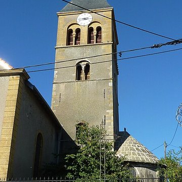 Eglise Sainte-Lucie, à Vallières