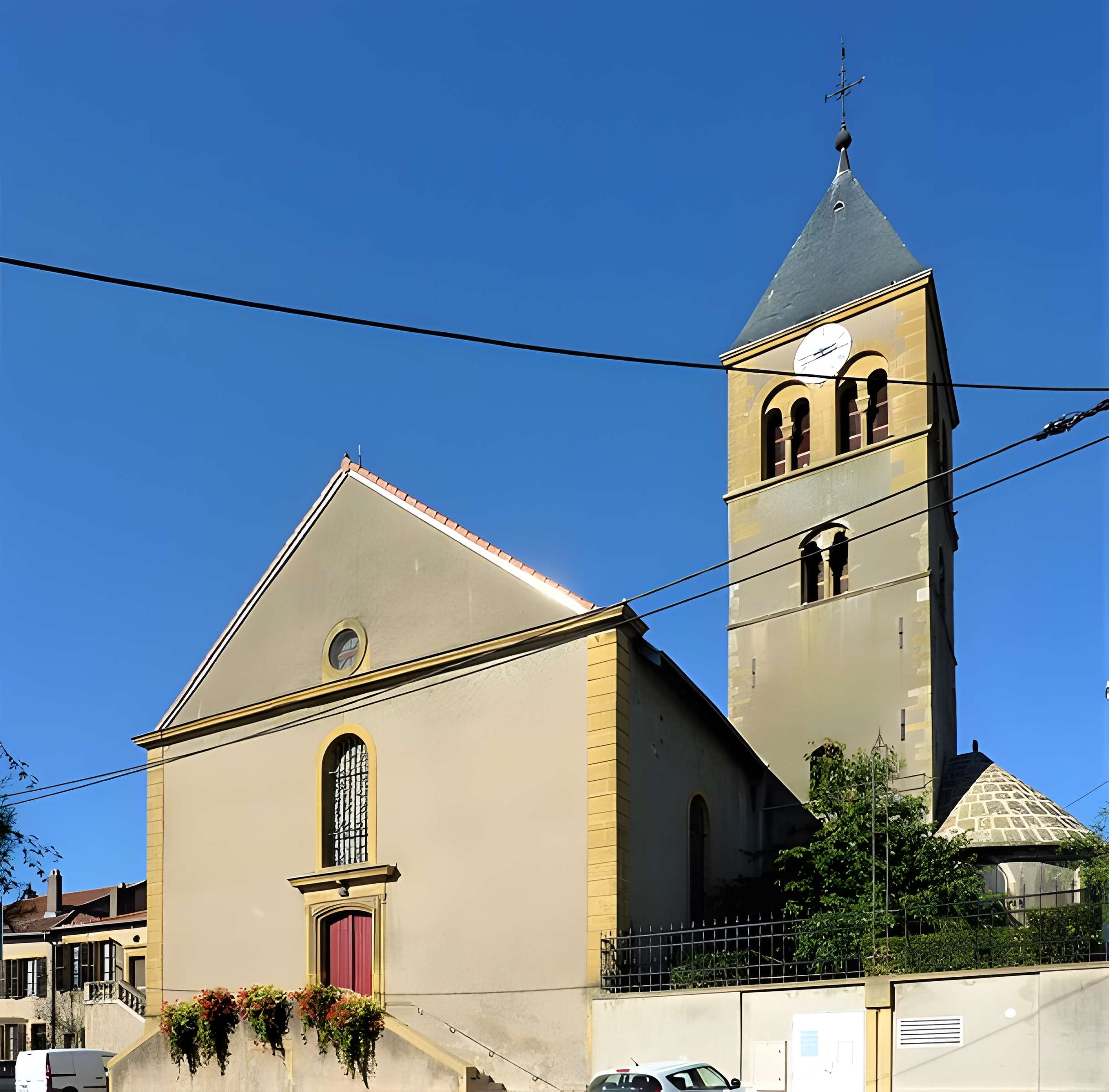 Eglise Sainte-Lucie, à Vallières