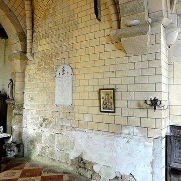 Église Sainte-Marie-Madeleine du Perchay et croix