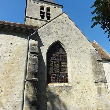 Église Sainte-Marie-Madeleine du Perchay et croix