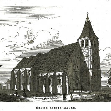 eglise sainte maure de sainte maure
