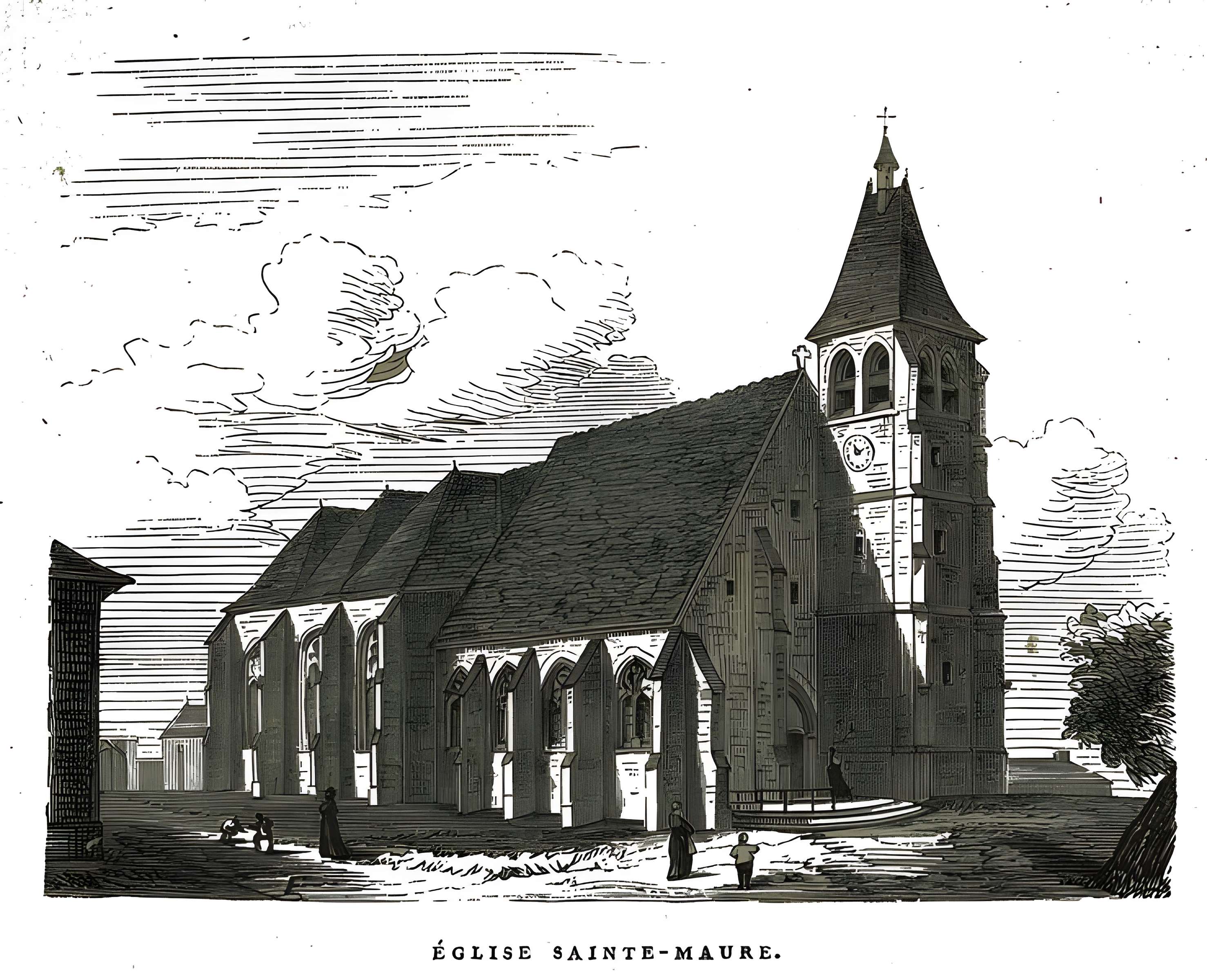 Église Sainte-Maure de Sainte-Maure 