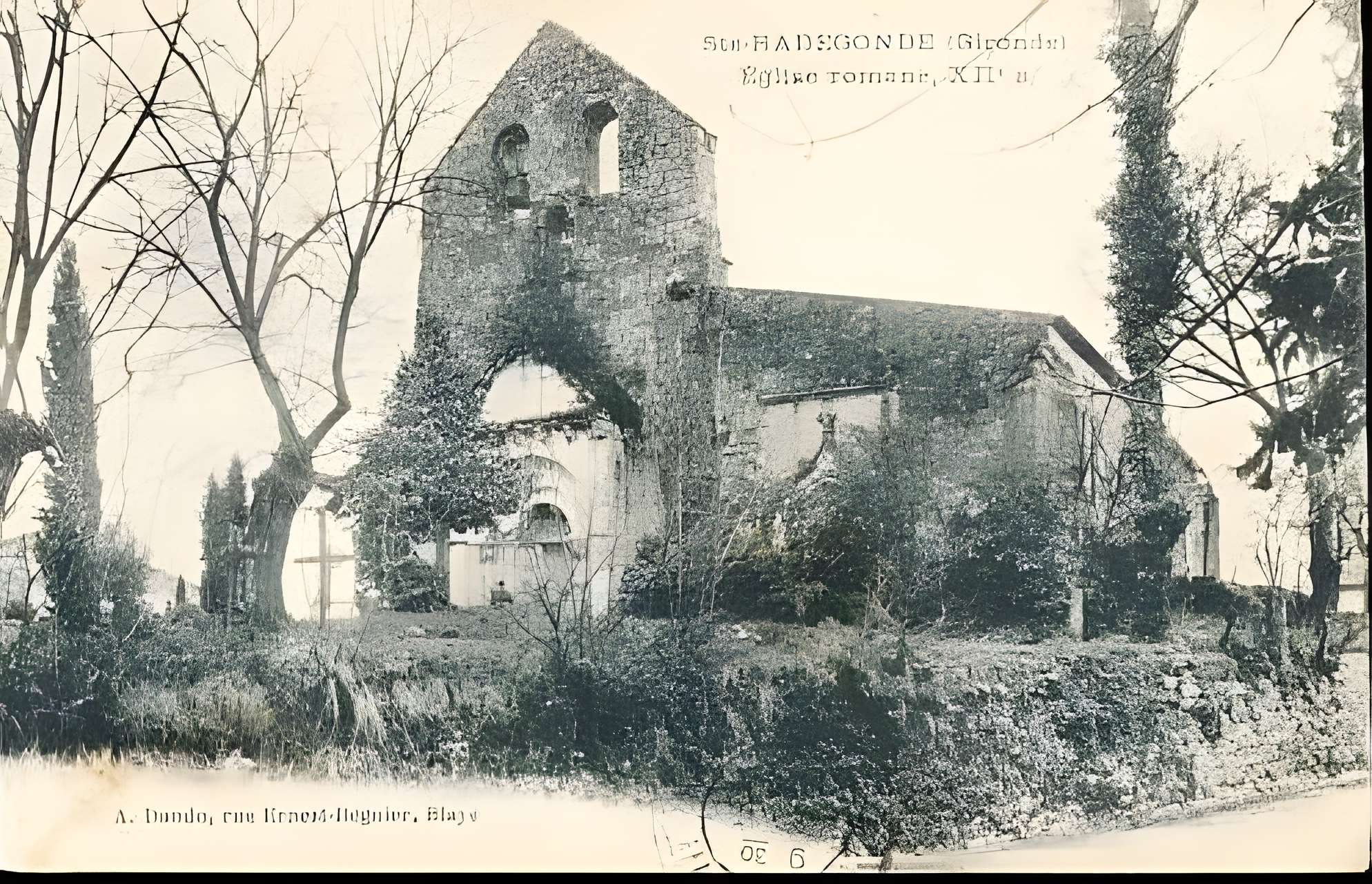 Église Sainte-Radegonde de Sainte-Radegonde dans la Gironde