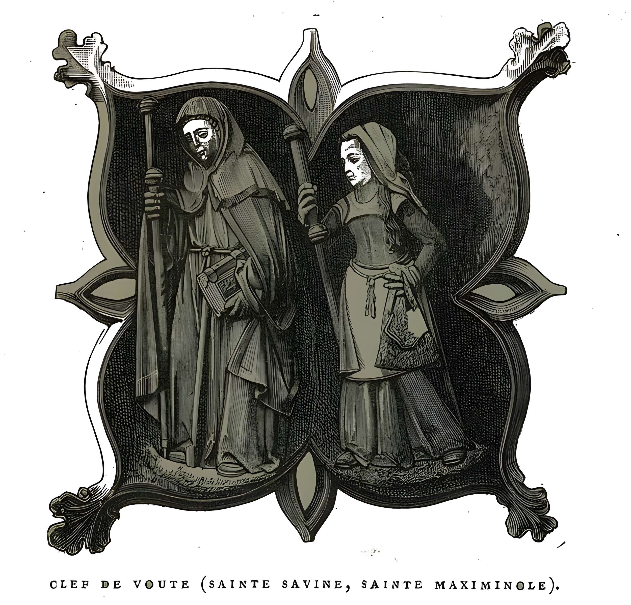 Église Sainte-Savine de Sainte-Savine et croix