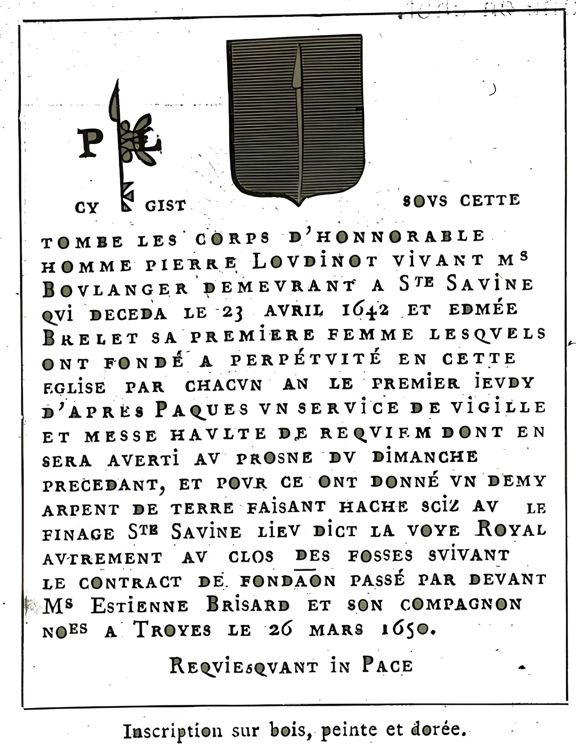 Église Sainte-Savine de Sainte-Savine et croix