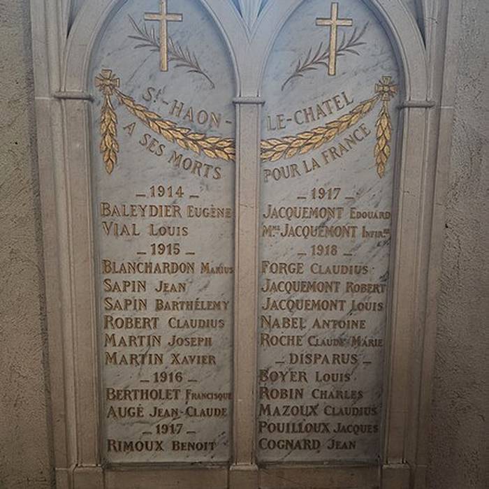 Photo de Église Saint-Eustache de Saint-Haon-le-Châtel