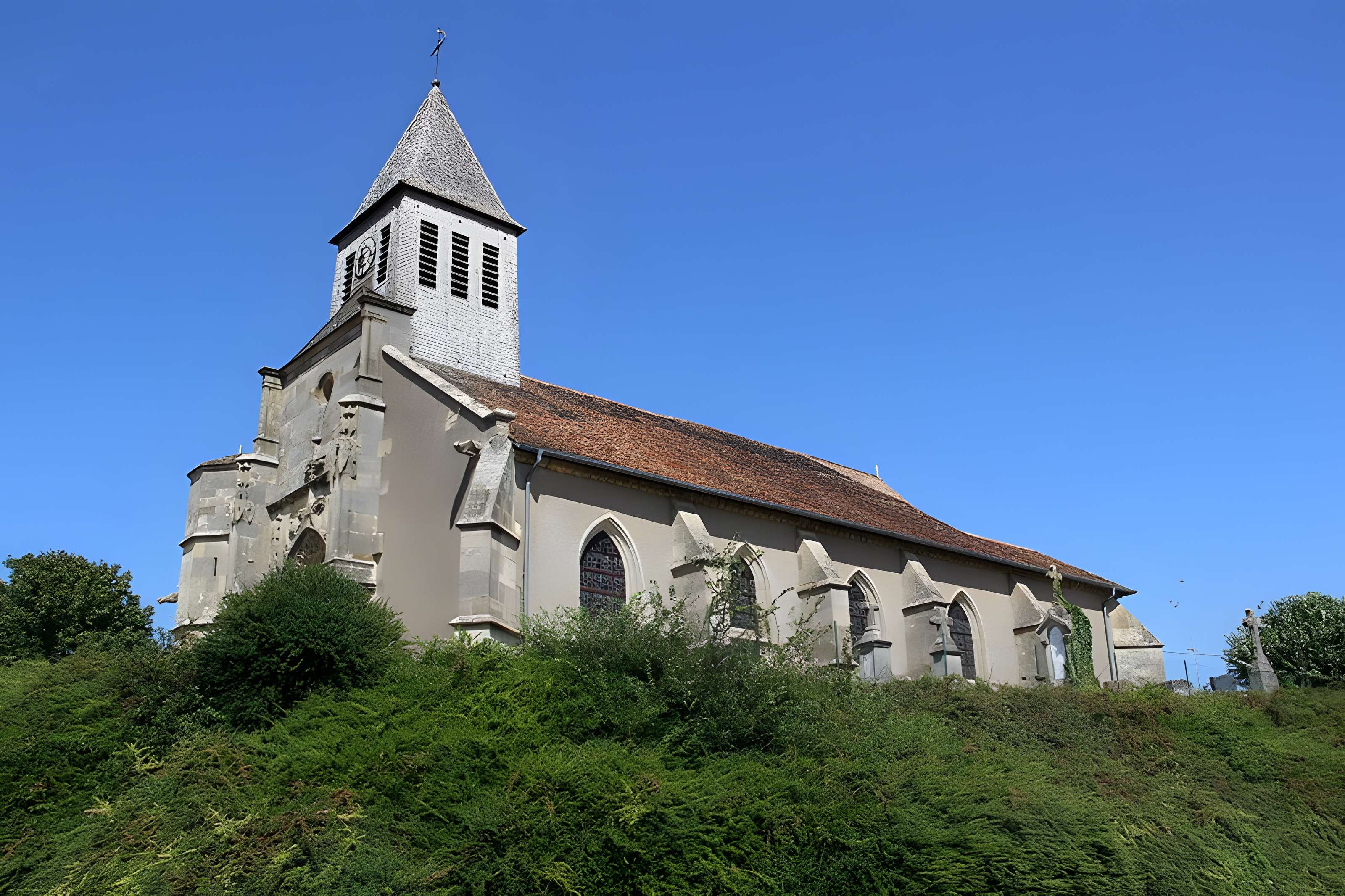Église Saint-Évence d'Èvres 