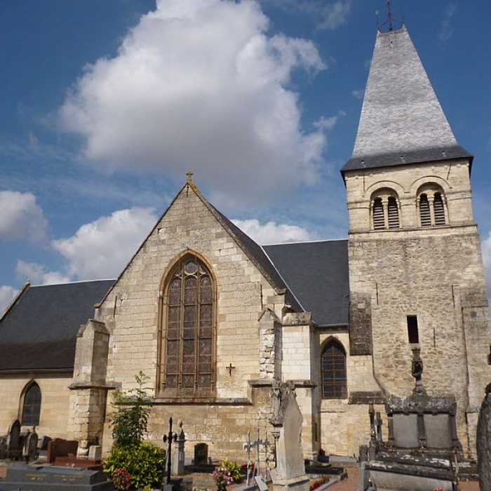 Photo de Eglise et cimetière qui lentoure