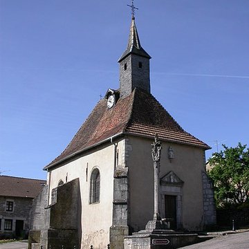 Église Saint-Genest de Dolaincourt et 2 croix