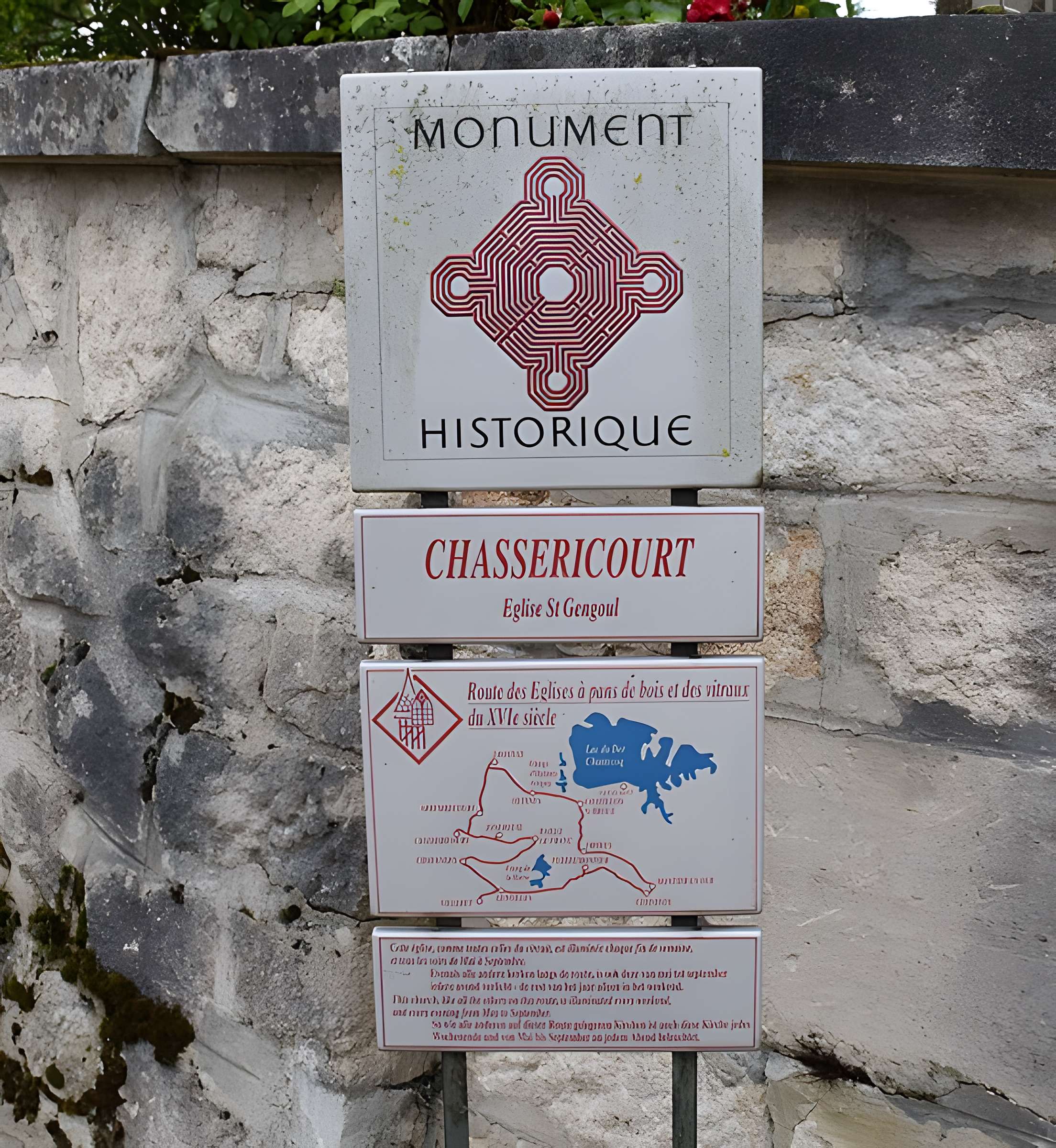 Église Saint-Gengoul de Chasséricourt à Chavanges