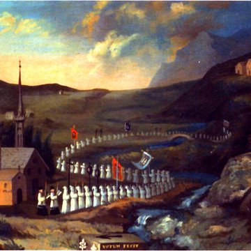 Abbaye Notre-Dame-de-Lure restes de lancienne