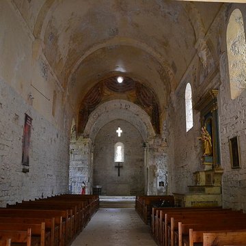 Abbaye Notre-Dame-de-Lure restes de lancienne