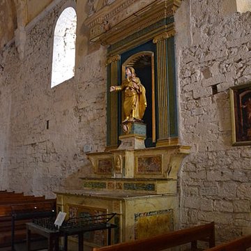 Abbaye Notre-Dame-de-Lure restes de lancienne